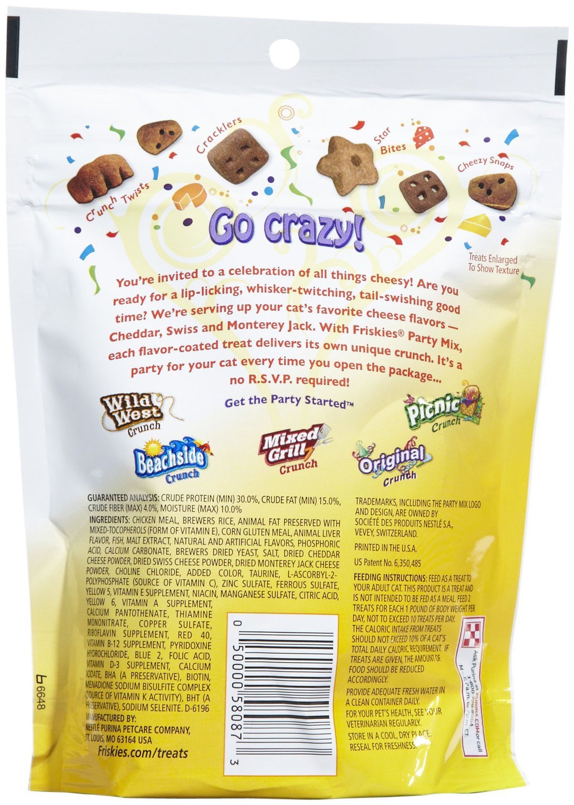 Friskies Party Mix - Cheezy Craze Crunch - 6 oz de