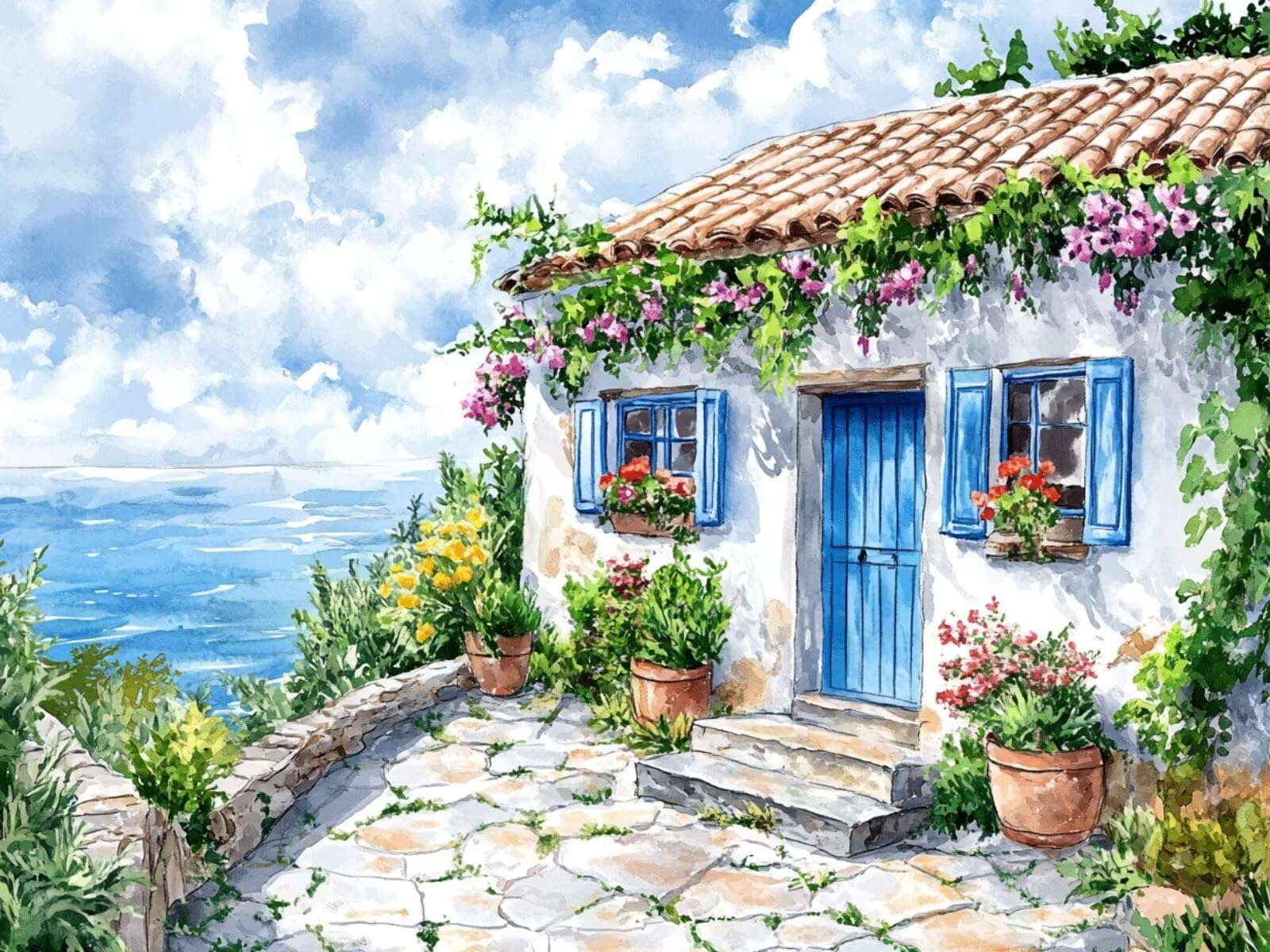 Cabine Peinture Numeros Adulte avec Cadre 100X130CM, Peinture par Numero Adulte Fleur Motif Désign, DIY Paint by Numbers Enfant Loisirs Créatifs avec Peintures et Pinceaux, Decoration Maison, Cadeau