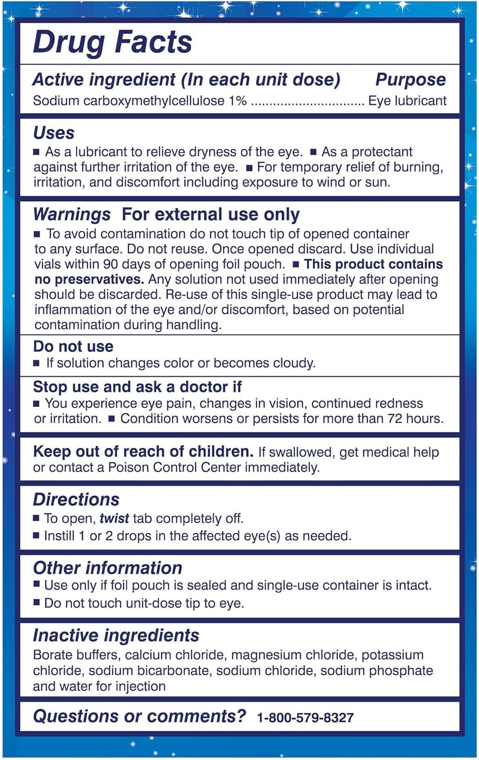 TheraTears Liquid Gel Nighttime Eye Drops for Dry Eyes, 30 Vials, 30 Count (Pack of 2) - Image 8