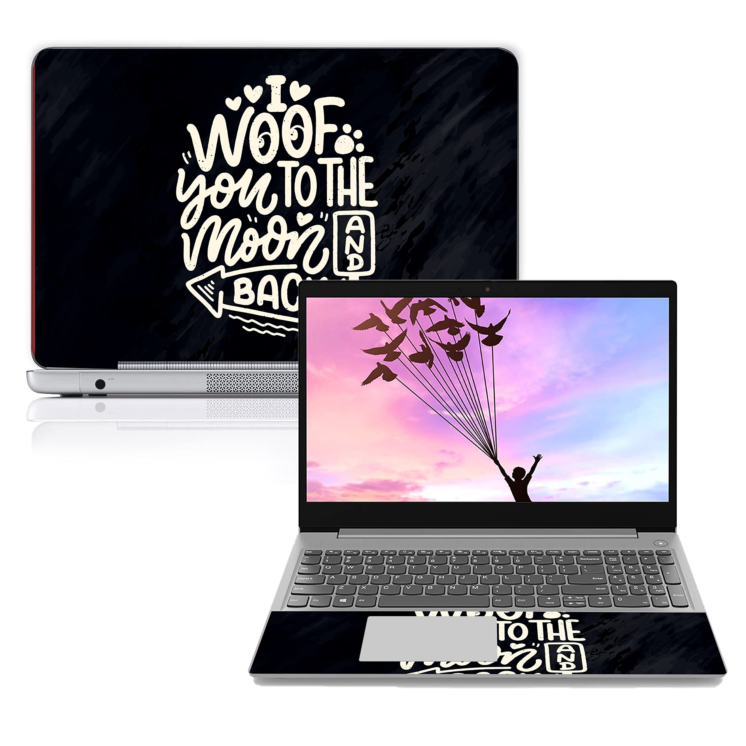 Paper Plane Design Laptop Skins Stickers (15.6 Inches) d387-image-49