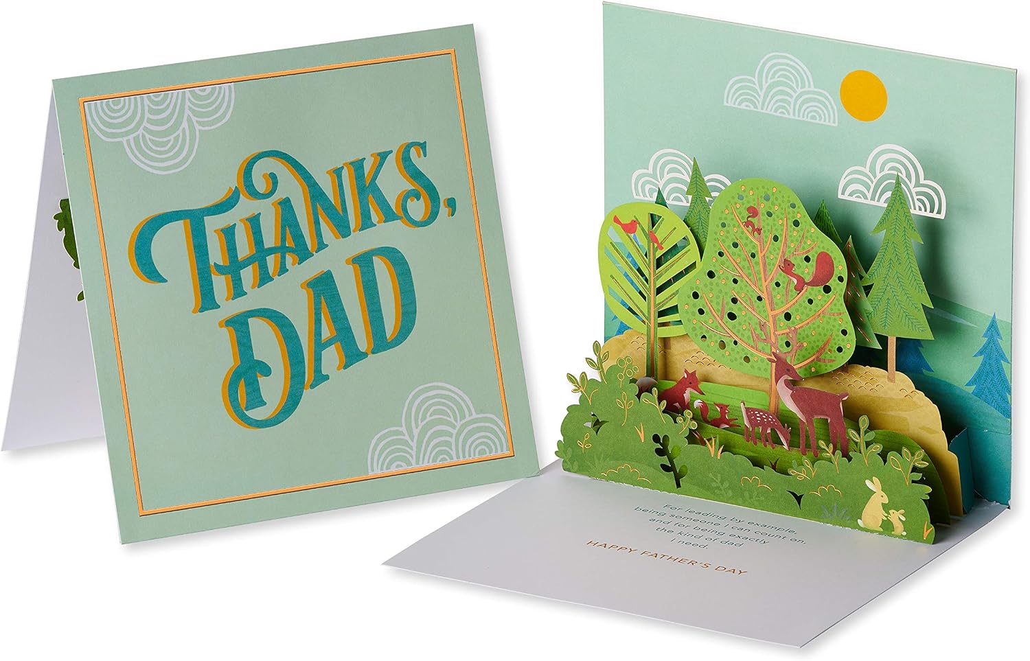 American Greetings Father's Day Pop Up Card for Dad (Leading by Example)
