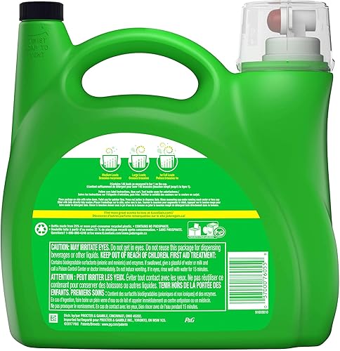 Vista 41 de Gain + Aroma Boost Detergente Líquido Lavandería Aroma 107 Cargas 154 fl oz HE Compatible