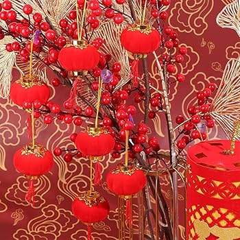 日本の伝統的なミニ提灯 7個セット 日本製品 日本の伝統的なミニ提灯 7個セット 日本製品 美術品