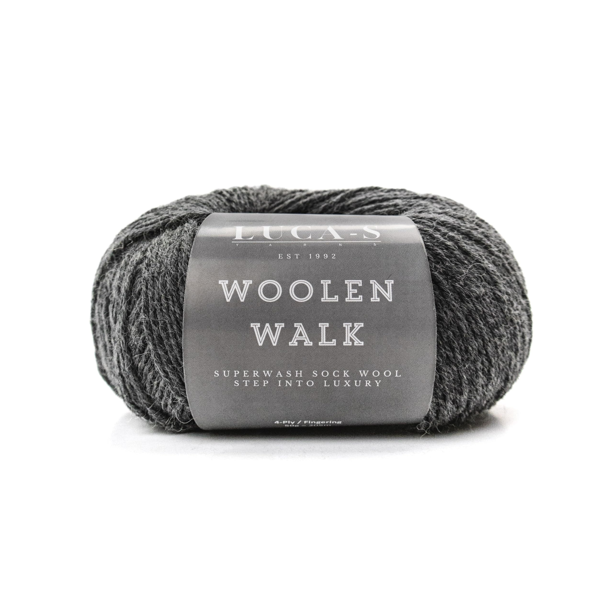 Superwash Sock Wool for Knitting, 4 Ply Sock Yarn from 75% Pure Wool - 25% Polymide, 50g Sock Hand Knitting Yarn — image 1