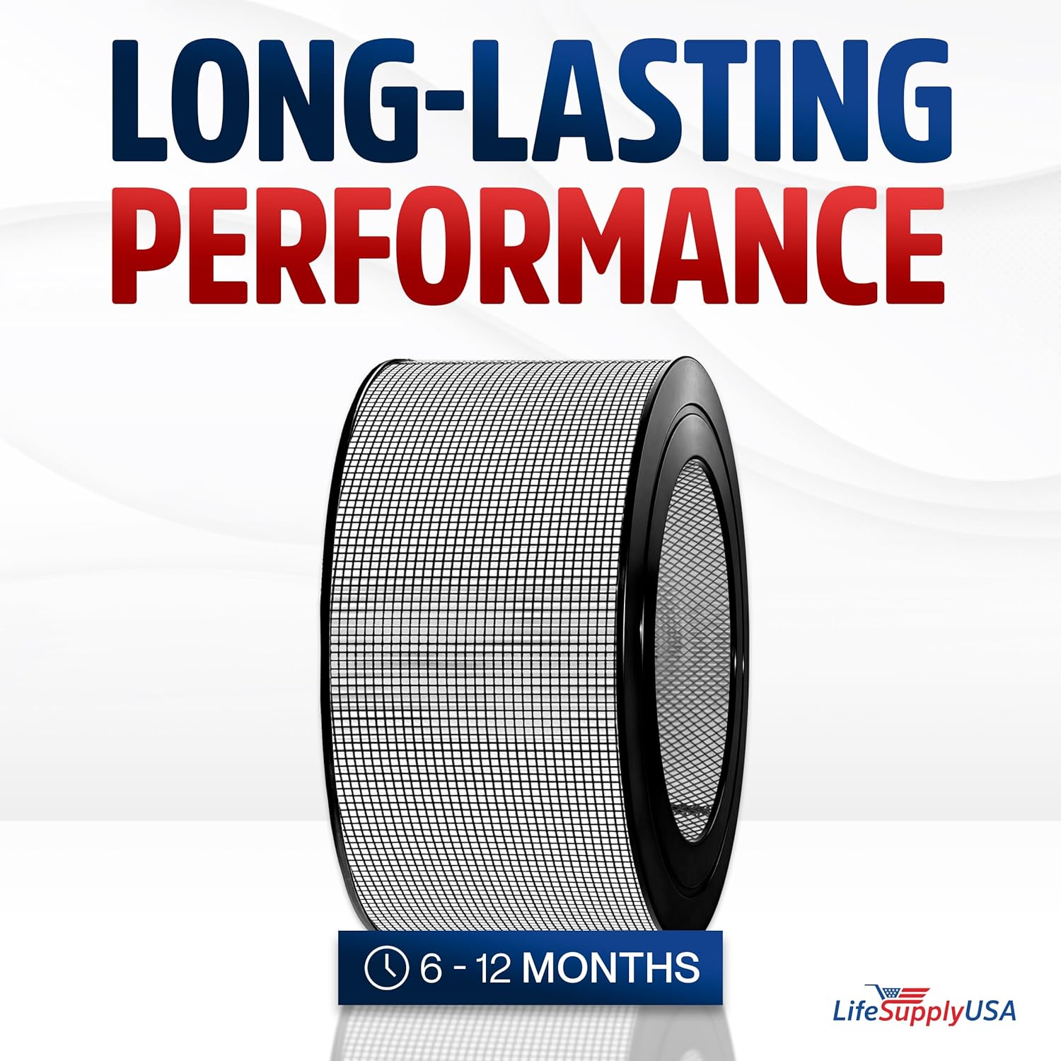 20500 HEPA Filter Compatible with Honeywell Air Cleaner 10500 (EV-10) 17000 17005 17006 17007 17008 17009 83170 by LifeSupplyUSA