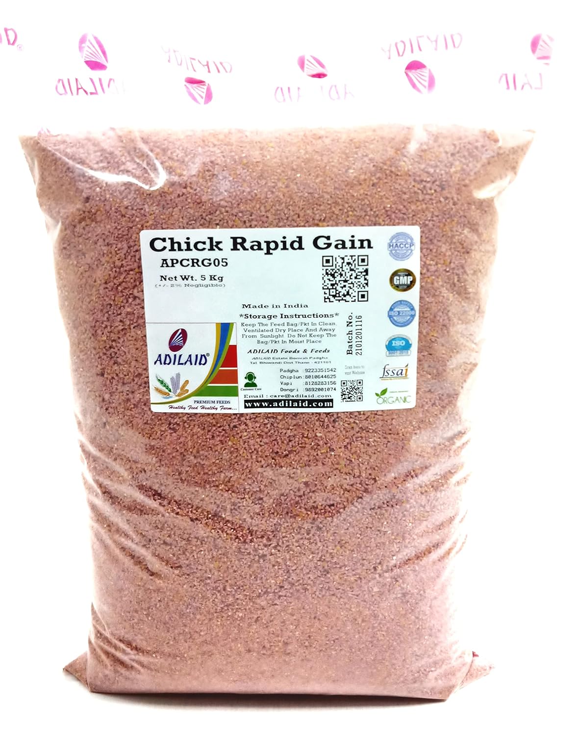 ADILAID Chick Rapid Gain for Chicken (5 Kg)