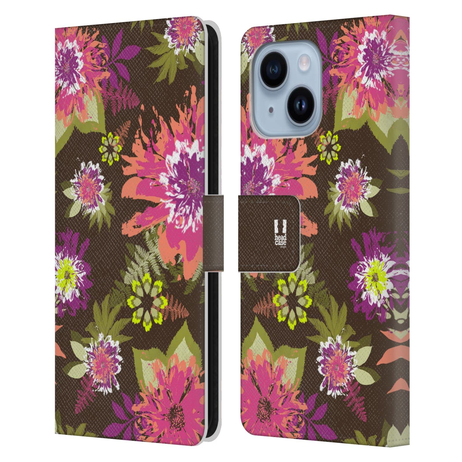 Étui iPhone 14 Plus marron botanique pour protéger l'écran des rayures - 7