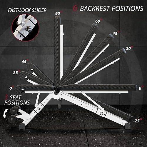 Miniatura 7 de Oferta de paquete dos mancuernas ajustables (verde de 40 libras) + soporte para mancuernas + banco ajustable (4 artículos)