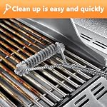 Hisencn 17 gril Grates de cuisson pour homedepot Nexgrill 720-0896 720-0896B 720-0896C 720-0896CP 720-0896E 720-0898 720-0898A, Pièces de rechange en acier inoxydable pour grille à barres solides - paquet de 3