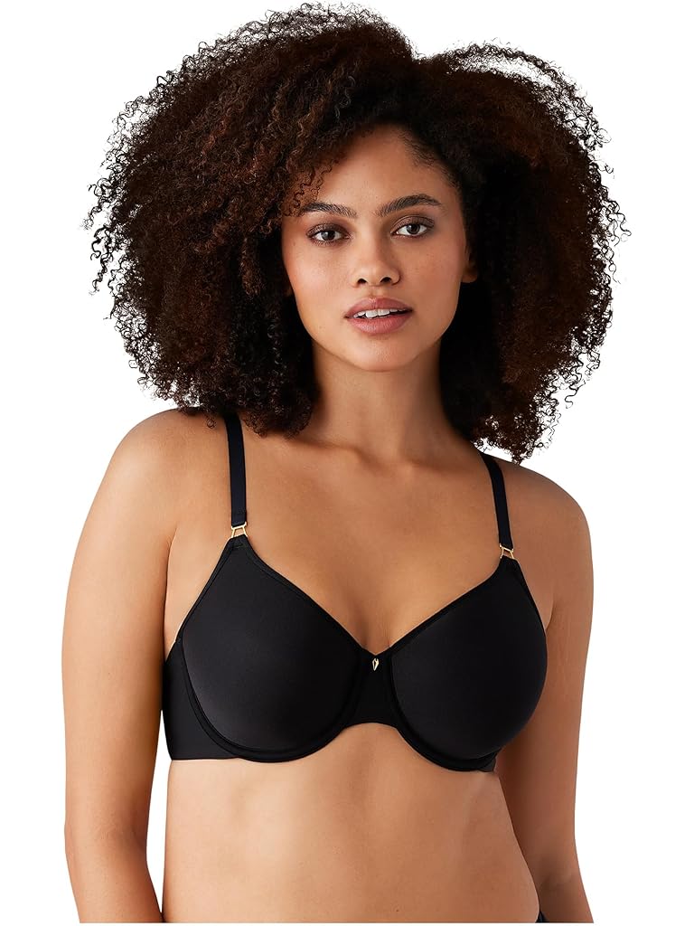 Black Wacoal Simply Done Seamless Underwire T-Shirt Bra