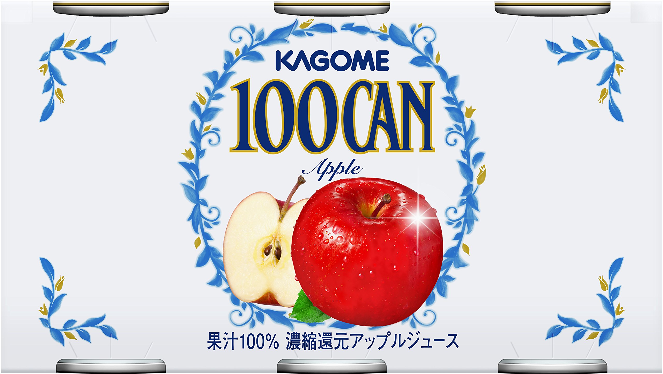 ベルミーAPPLE100% 空き瓶 Amazon.co.jp: カゴメ 100CANアップル (160g×6缶)×5パック : 食品