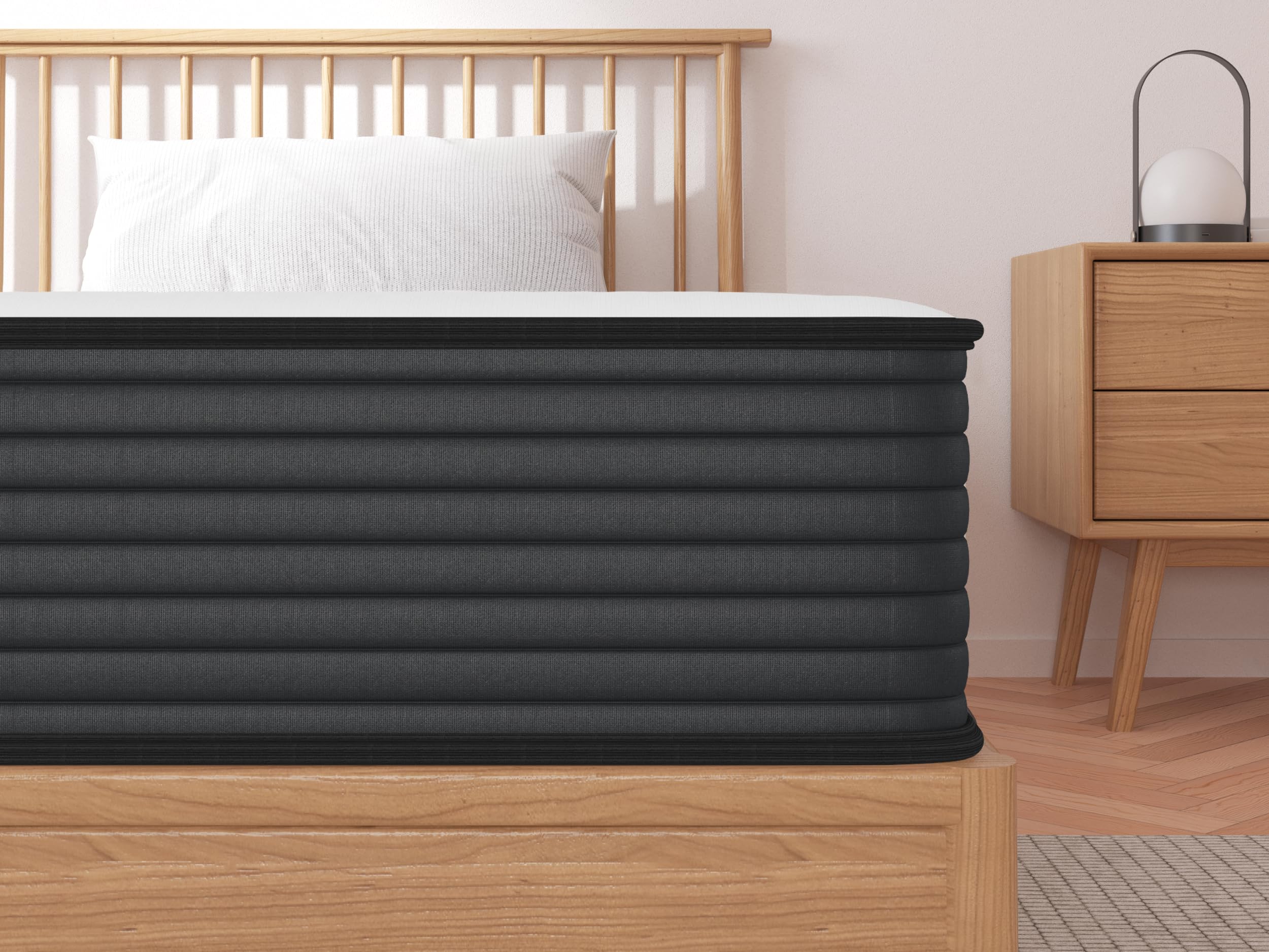 Matelas Mousse 140x200 Epaisseur 22CM,Doux,Confortable,Respirant