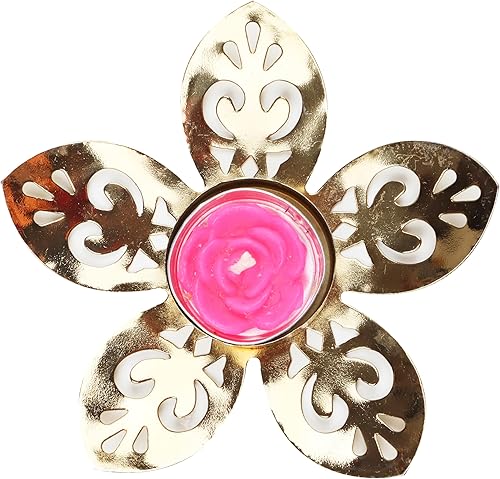 Miniatura 5 de Diwali Diya - Soporte decorativo para luz en T con lámpara decorativa Dimoands Diwali para puerta (diseño 3)