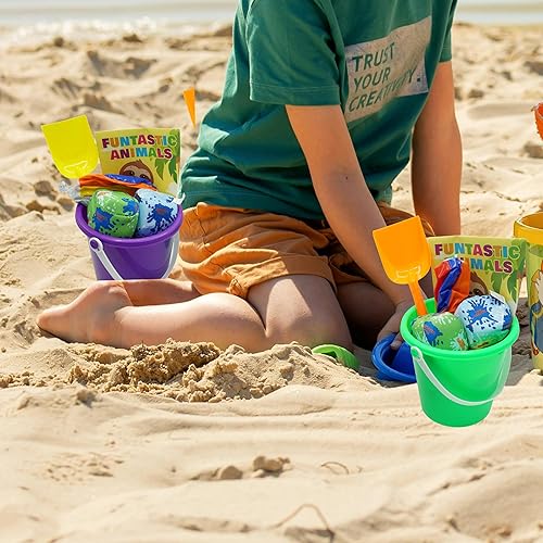 Miniatura 6 de 4E's Novelty Paquete de 12 bolas de agua de 3 pulgadas, bola absorbente de agua, juguetes de piscina para niños, actividades de juego de lucha de