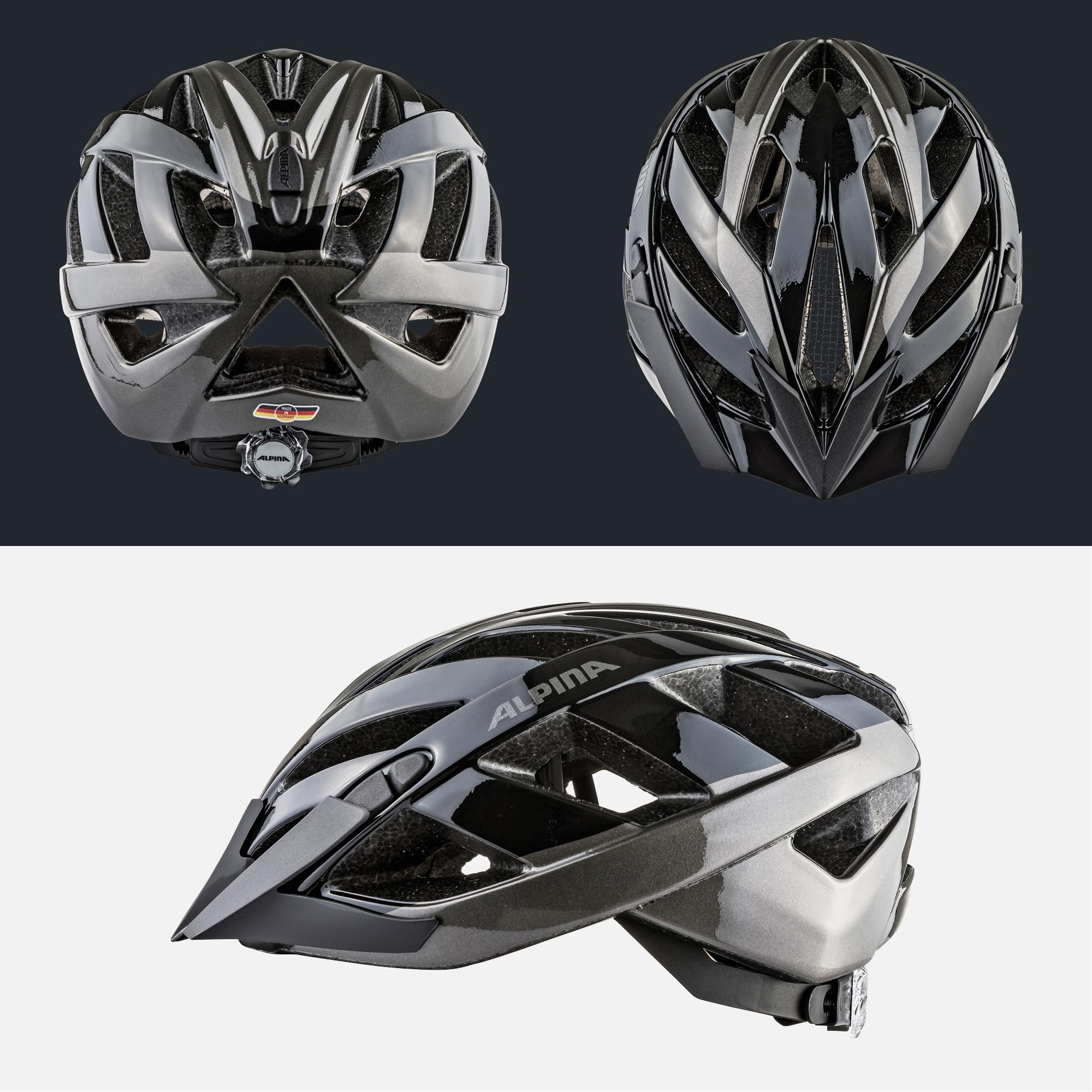 ALPINA Unisexe - Adultes, PANOMA 2.0 Casque de vélo, pearlwhite-Magenta Gloss