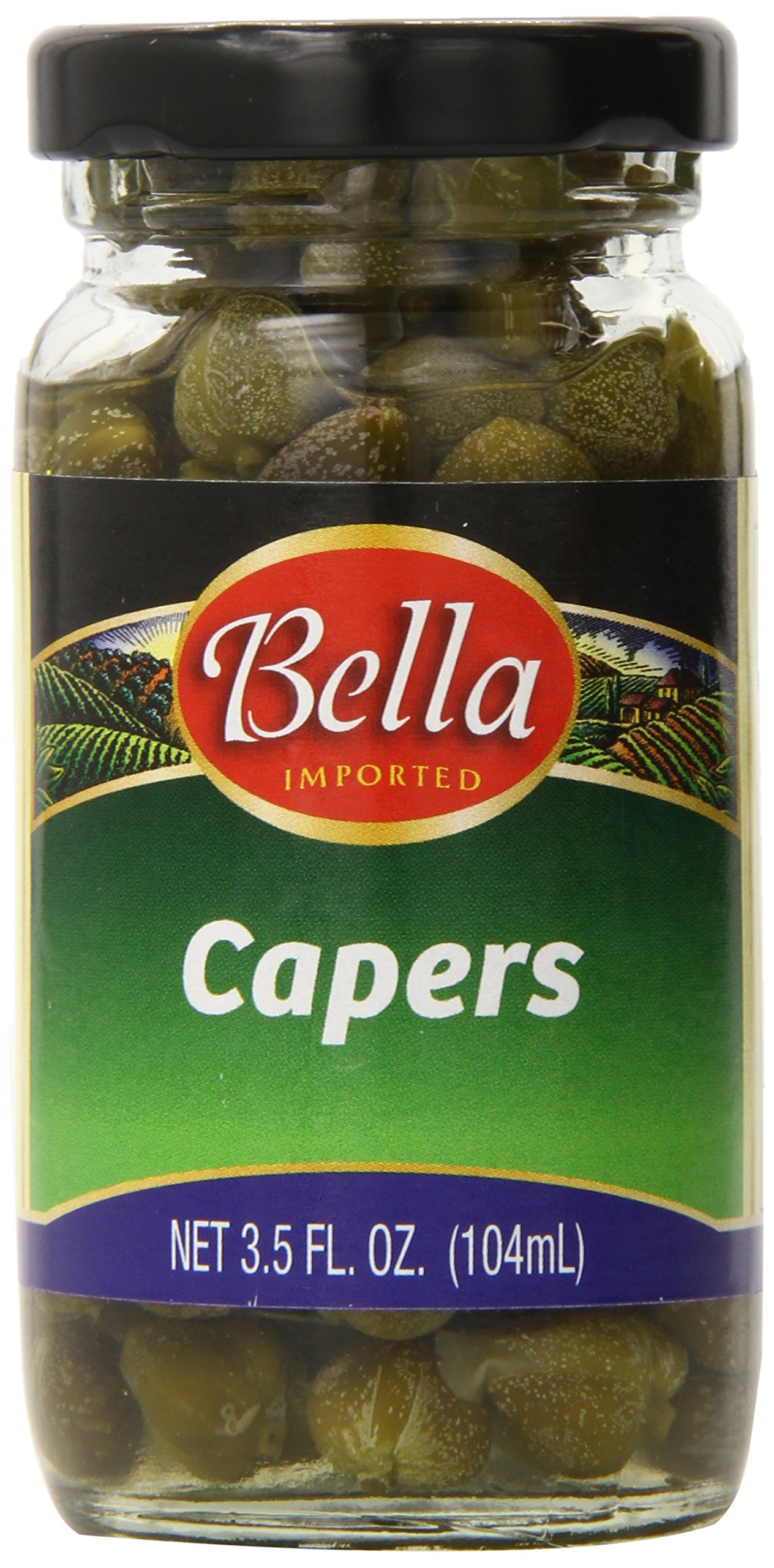 Bella Capers, 3.5 Ounce (Pack of 12)