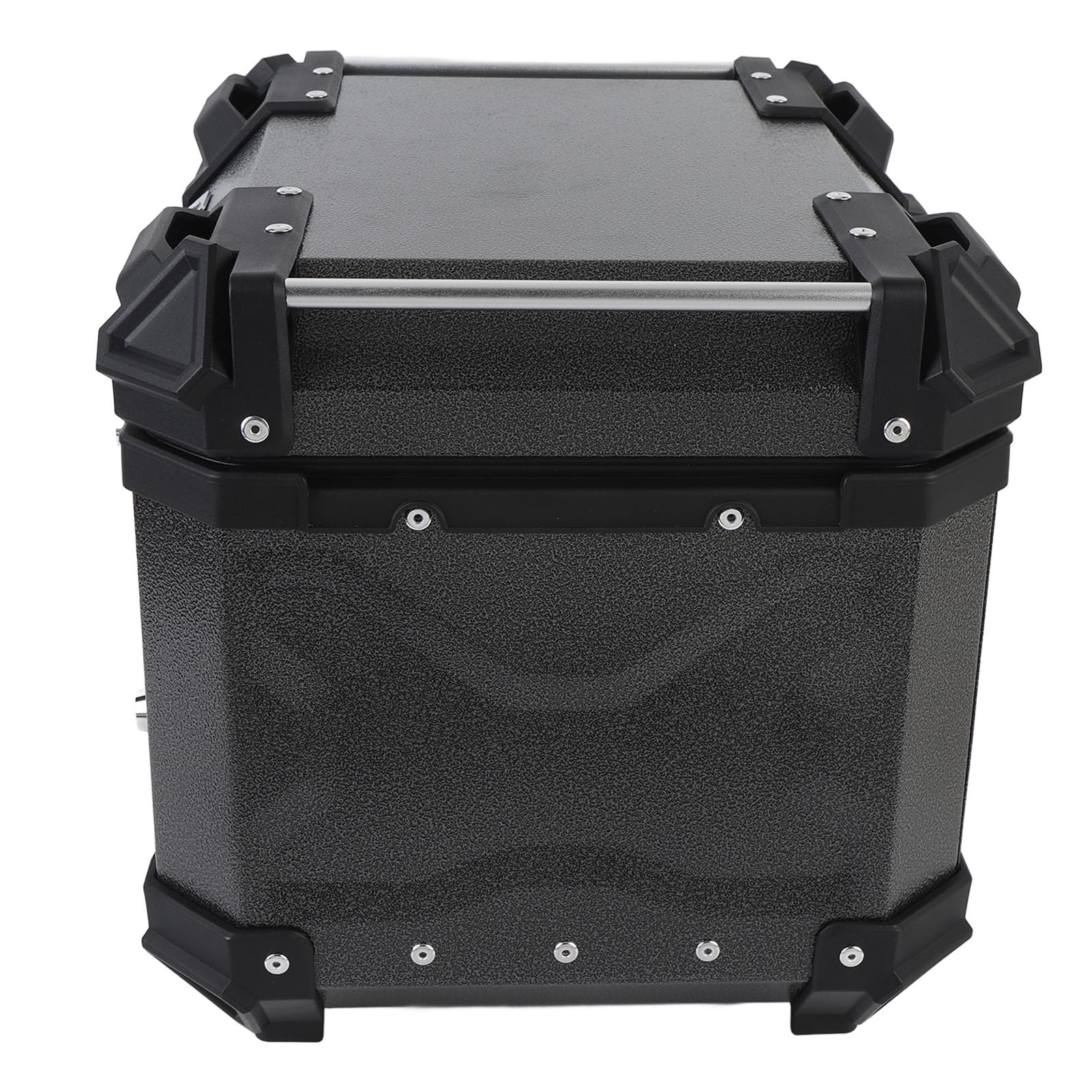 Tbest Top Case Bezpieczny Zamek ze Stopu Aluminium 36L Wodoodporny Bagażnik na, Czarny