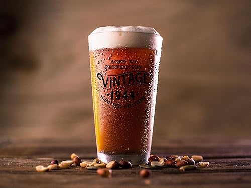 Miniatura 5 de Vaso de cerveza vintage de 1944 77 cumpleaños de 16 onzas para hombres, regalos de cumpleaños para hombre y mujer que cumple 77 años, vaso de