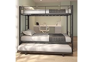 Twin Over Twin Bed Frame & Metal Bunk Beds
