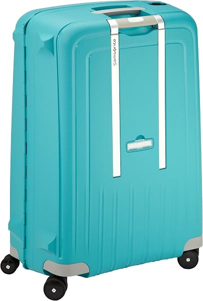 Samsonite S'Cure - Spinner L Koffer, L 75 cm, 102 L, Blau (Aqua Blue) - 3