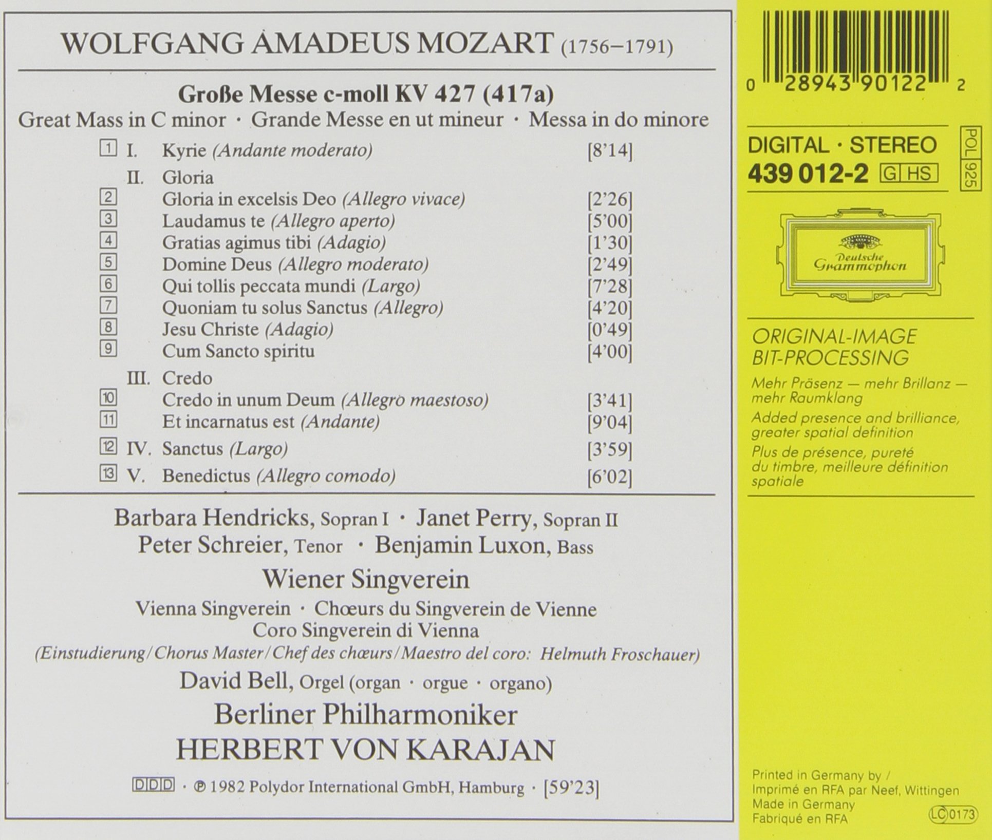 Karajan Gold - Mozart: Grosse Mess C-Moll