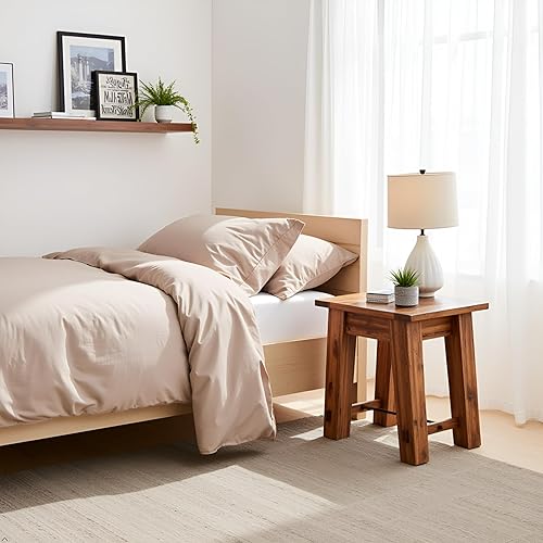 Miniatura 6 de Alaterre Furniture Durango - Mesa auxiliar de madera industrial de 27" W