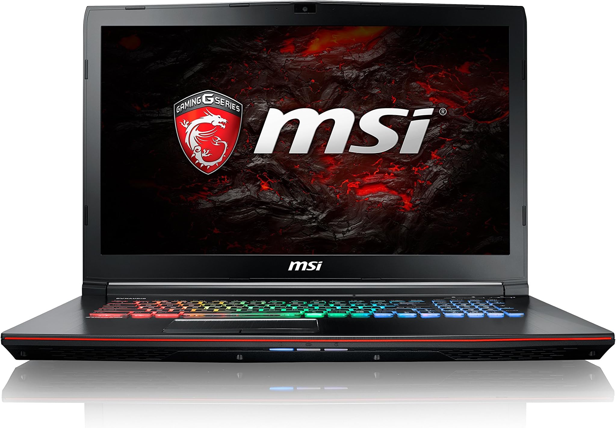 MSI GE72MVR 17.3" FHD Gaming Laptop (Core i7-7700HQ, 16GB RAM, 1TB HDD, 256GB SSD, GTX 1070 Graphics, Windows 10 Home) 7RG Apache Pro 064UK - Black
