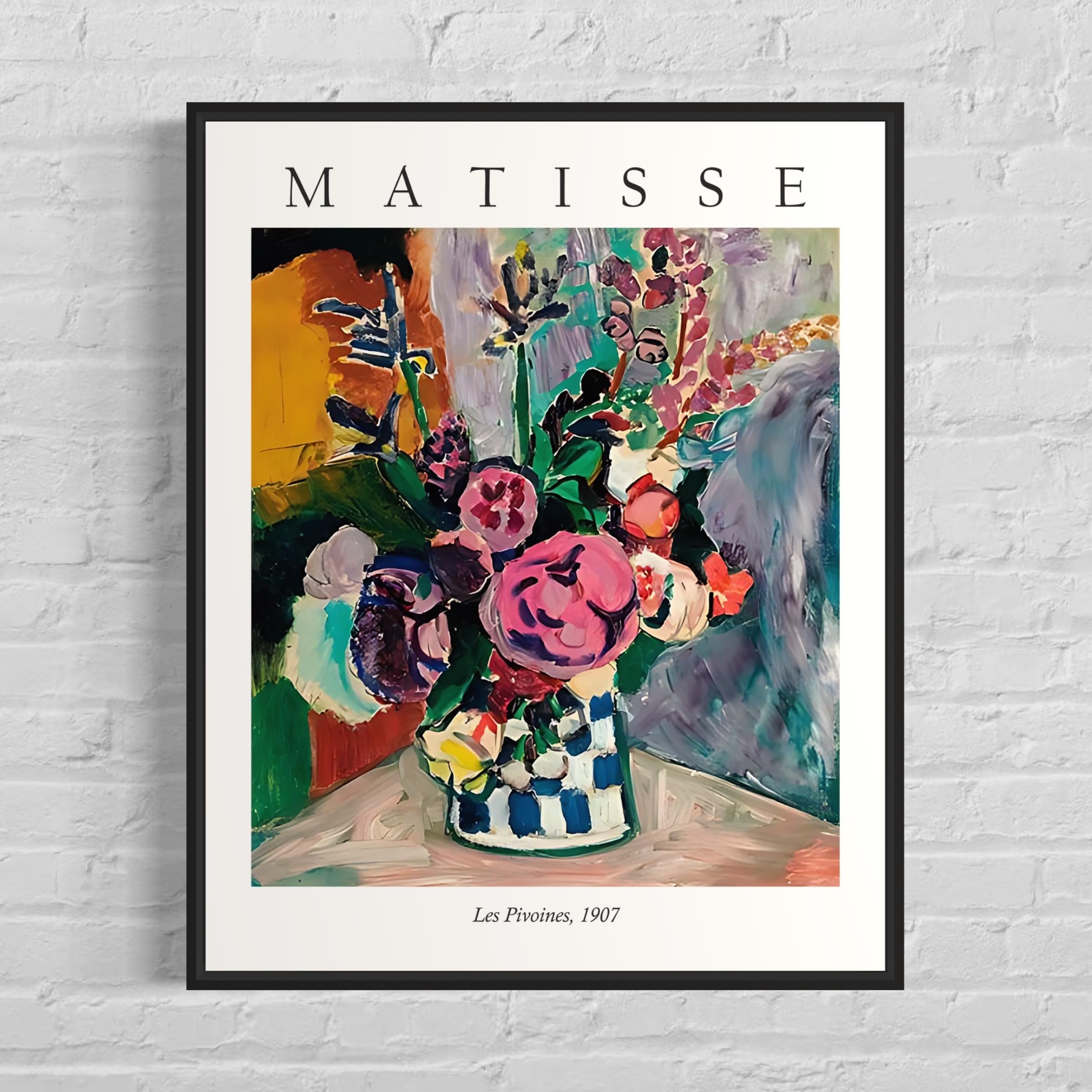 Amazon.co.jp: Les Pivoines 1907年 マティス アートプリント