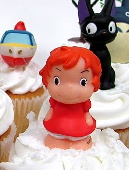 Amazon.co.jp: TOTORO and FRIENDS 誕生日カップケーキトッパー