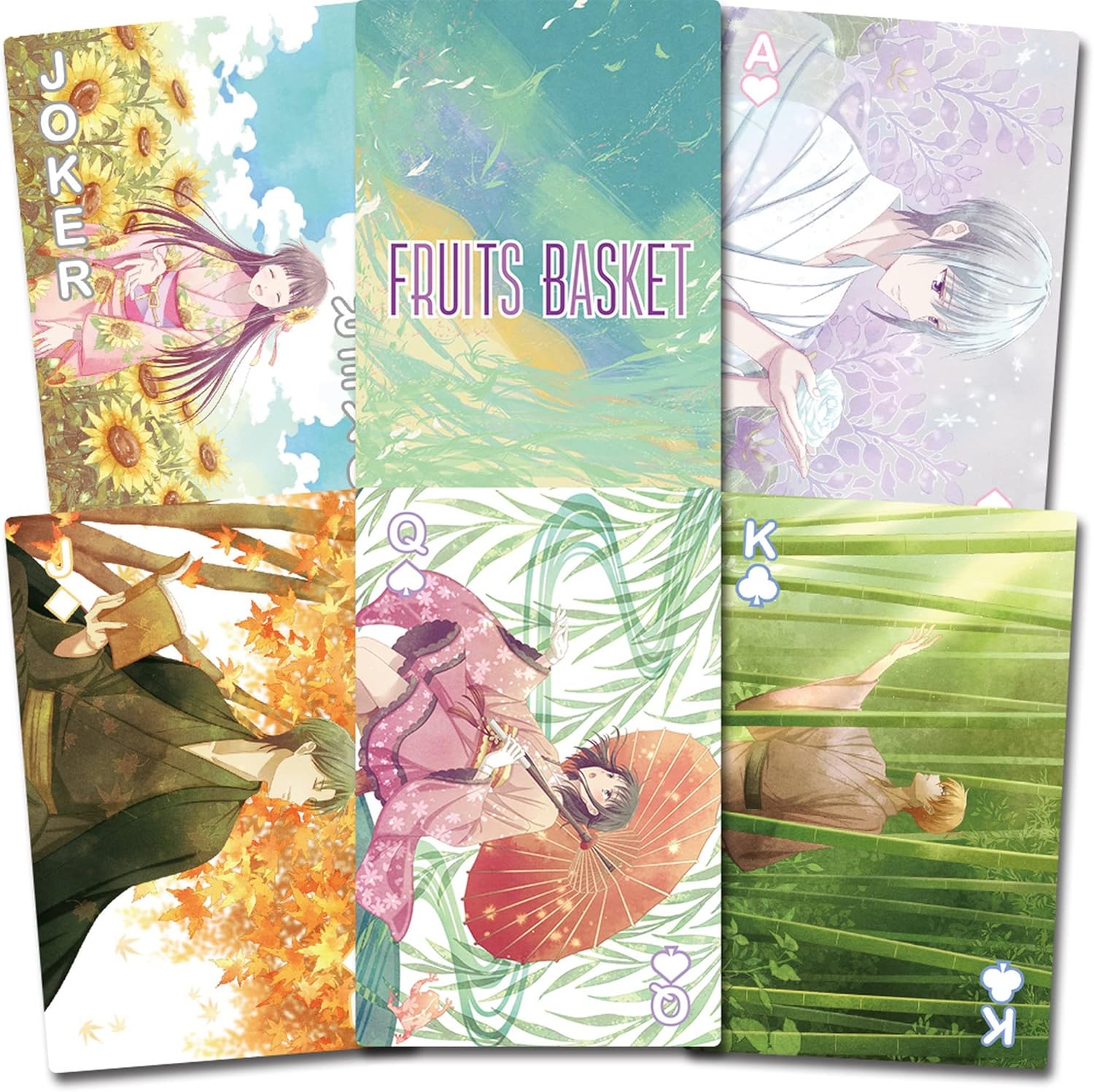 Great Eastern Entertainment Fruits Basket (2019) - Group #2 Playing Cards