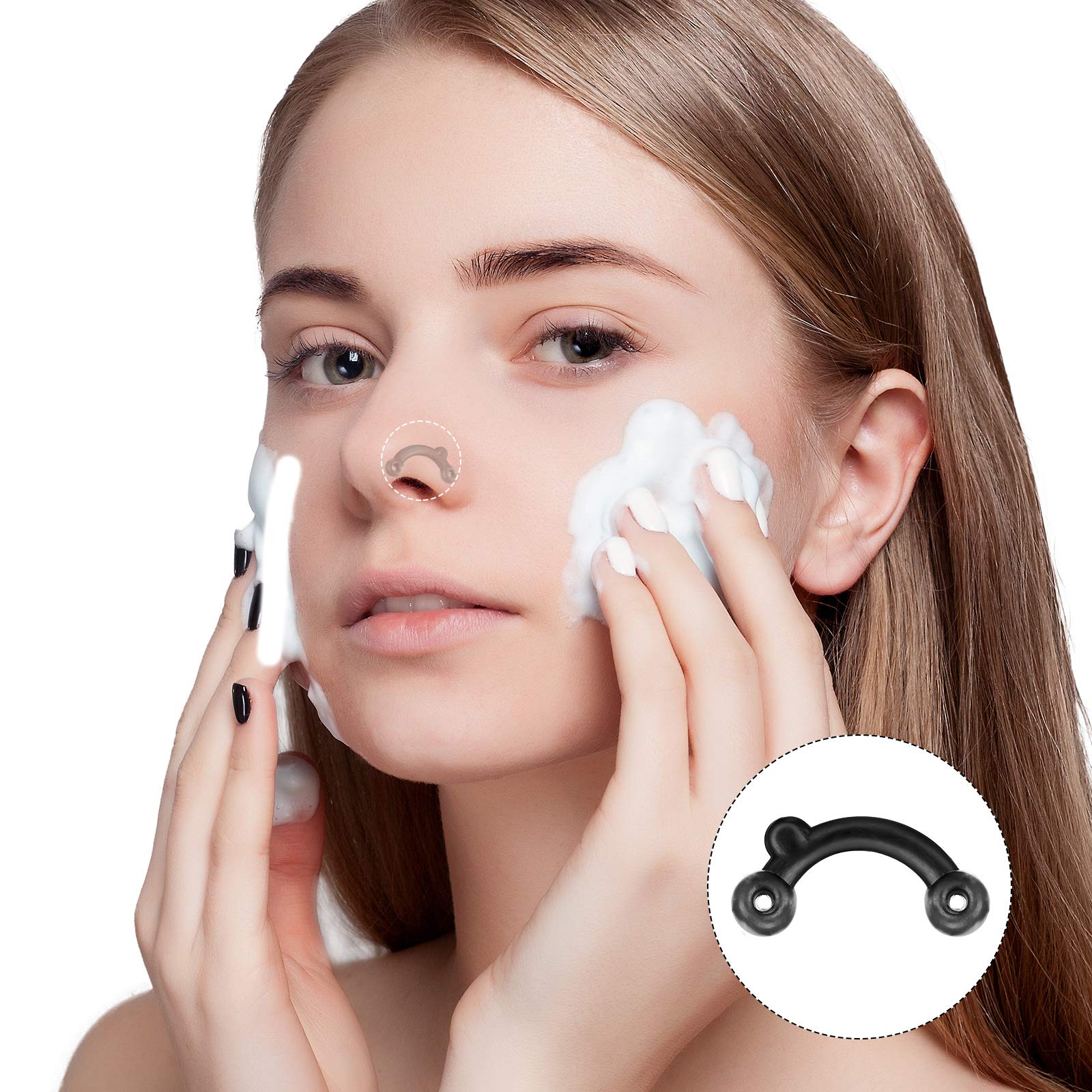 TrelaCo 11 Pieces Nose Shaper Clip Nose Lifting Shaping Clip Nose up