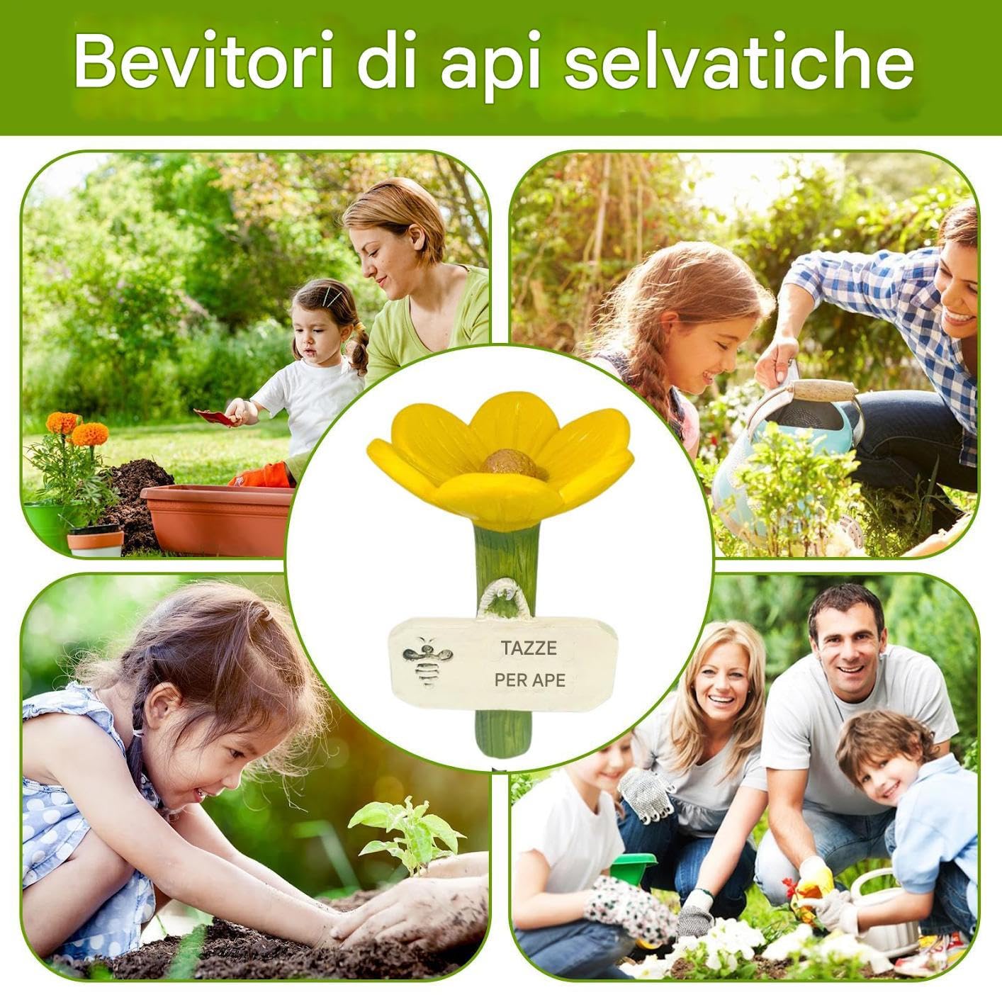 Abbeveratoi Per Da Giardino,Tazze A Forma Di Per Da Giardino | Per Impollinatori Assetati Come Farfalle Per Terrazzo Vialetti Fattoria