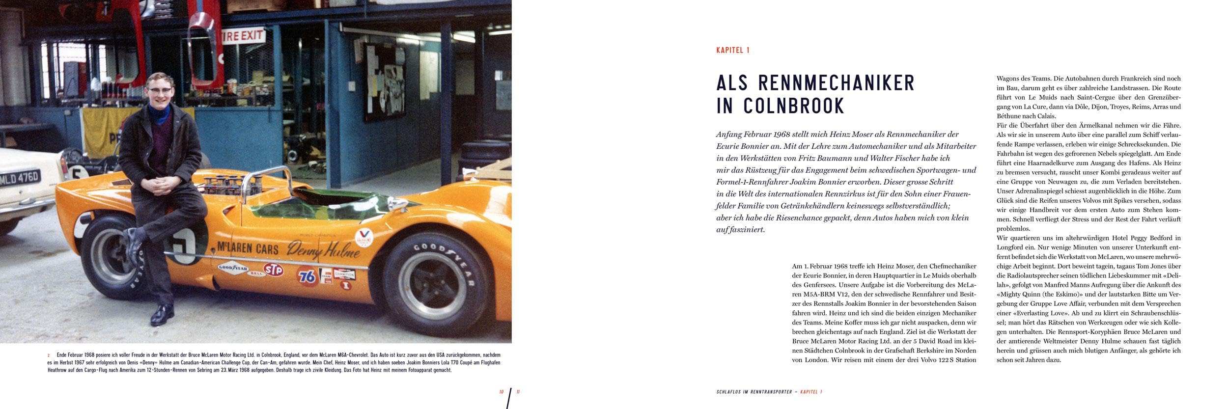 Schlaflos im Renntransporter: Robert Hahn: Unterwegs zu den Rennstrecken 1968-1995