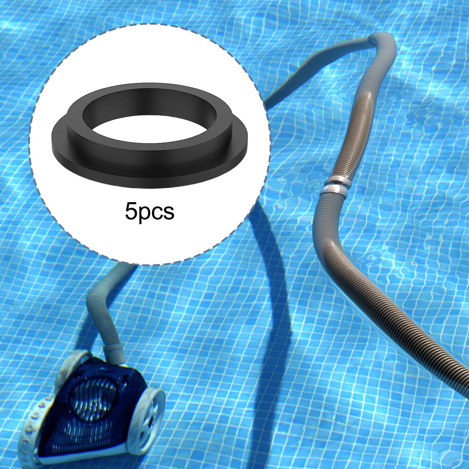 Anello di Tenuta in Gomma per Filtro Piscina Ricambio Guarnizione Rotonda per Pompe del Motore Valvole a Spina Filtro Sabbia Tenuta Stagna in Gomma