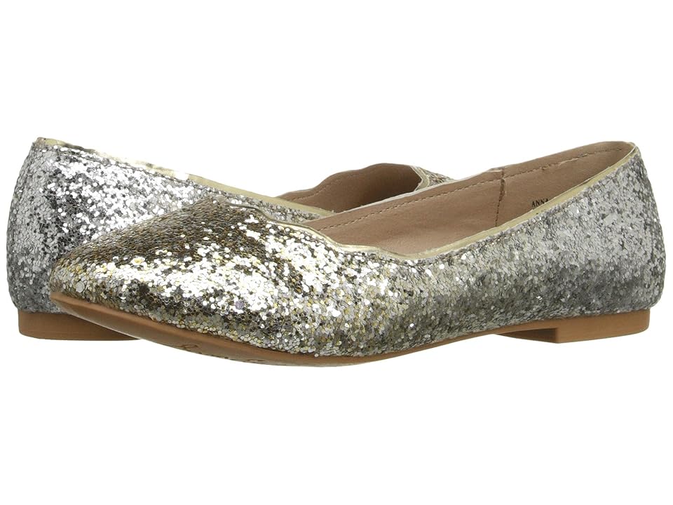 

Sam Edelman Kids Anna Ballet (Little Kid/Big Kid) (Gold/Silver Gradient Glitter) Girls Shoes
