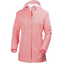 Helly Hansen Womens Bellevue Hooded Lightweight Packable Waterpoof Breathable Raincoat Jacket
