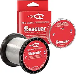 Seaguar Linha de pesca Red Label 100% Fluorocarbono, 200 metros