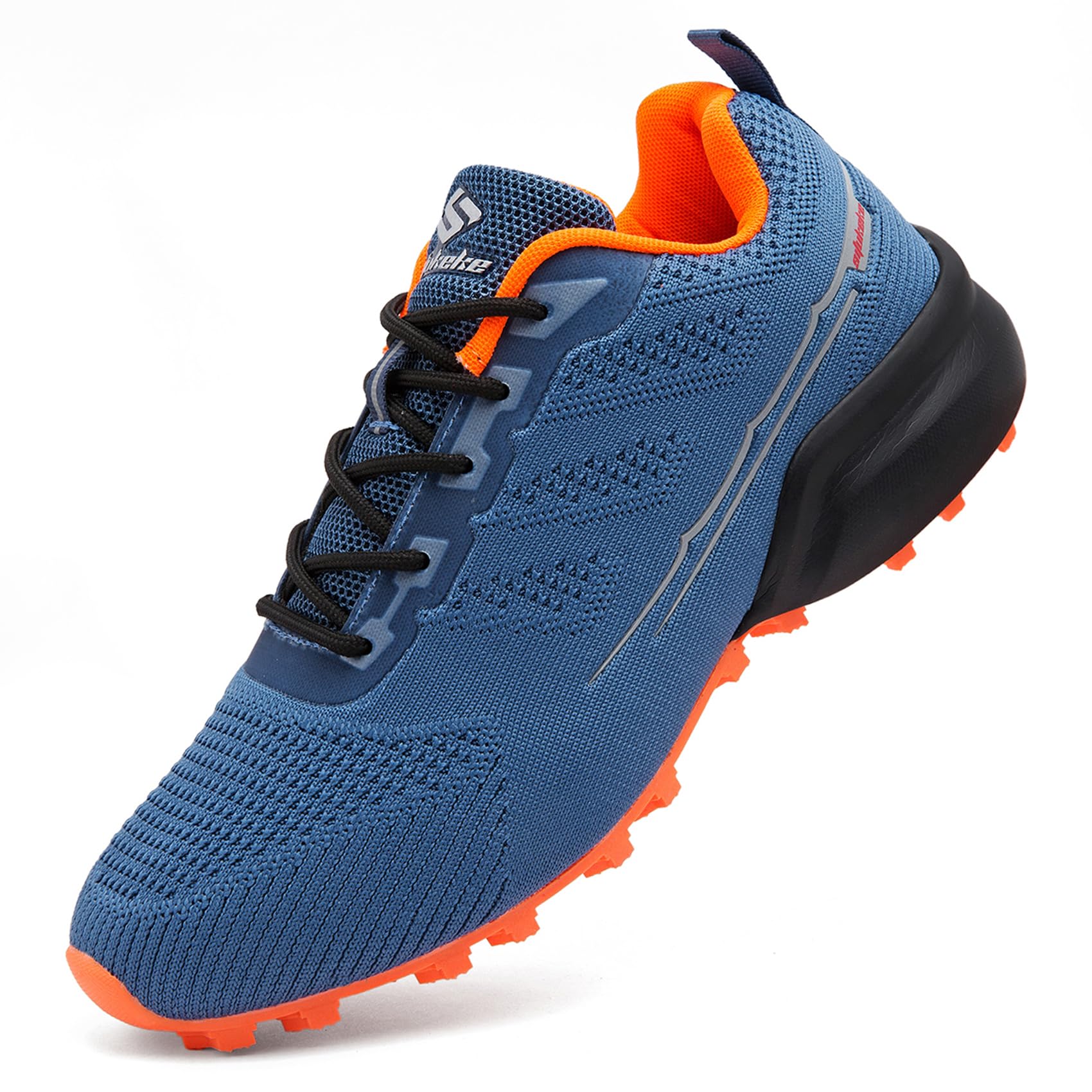Men's Trail Running Shoes Lightweight Breathable Walking Hiking Sneakers Outdoor Athletic Tennis Cross Training Shoes