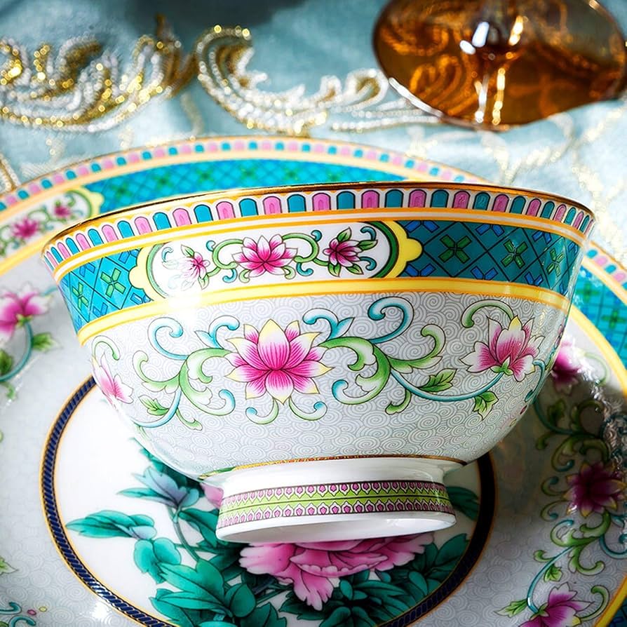 FINE PORCELAIN 陶器　3点セット Amazon.co.jp: クラシックな陶器食器、セラミック食器セット