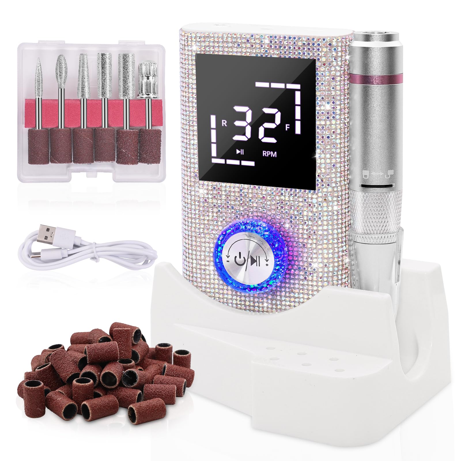 Amazon.com: Electric Nail Drill File Machine: Professional