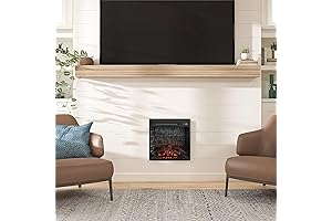 Ameriwood Home Electric Fireplace Insert: Warmth without the Hassle