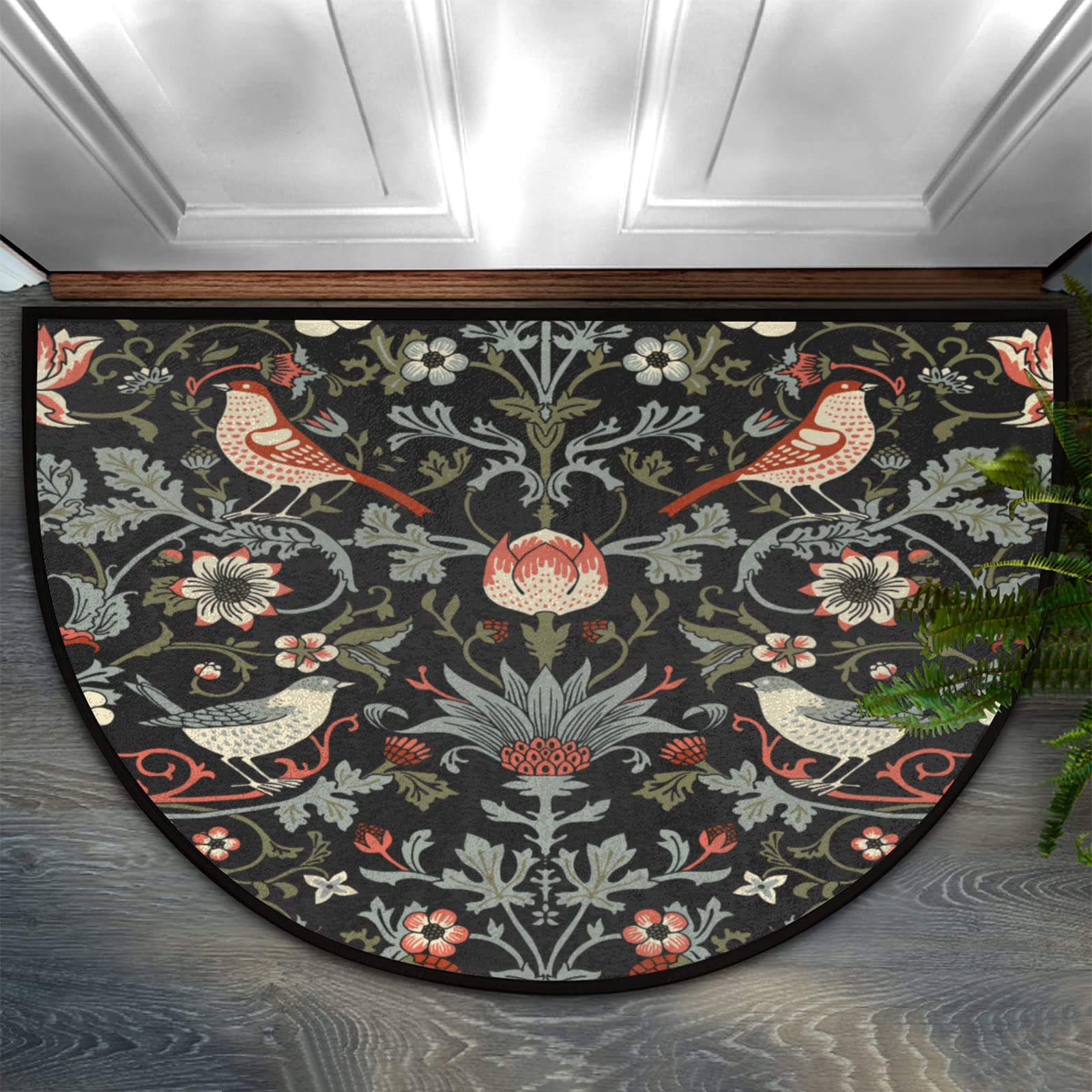 Mohnblumen Fußmatte - Wasserdicht & Rutschfest Für Innen/Außen (73x43cm)