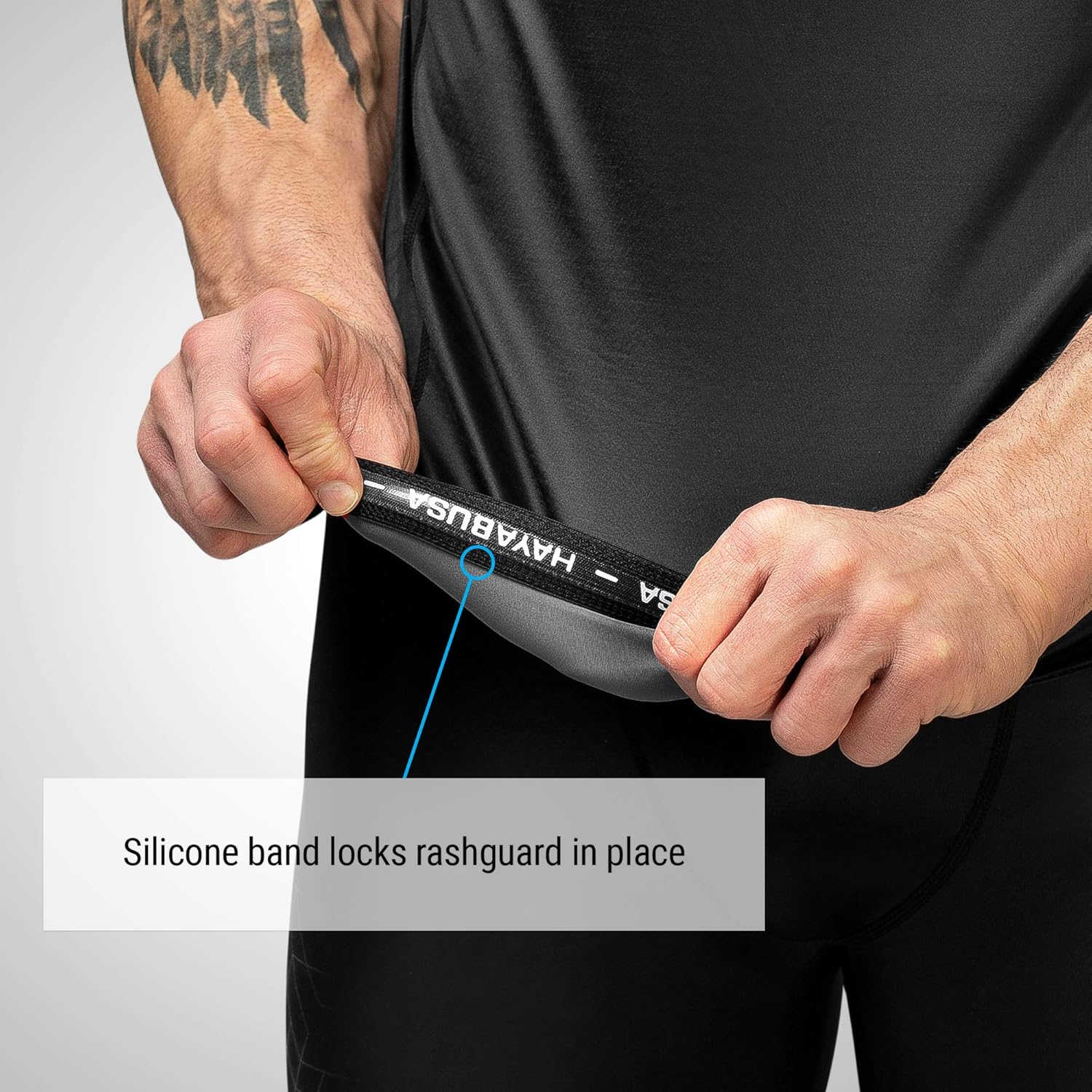 Hayabusa Geo Short Sleeve BJJ Rash Guard - Image 4