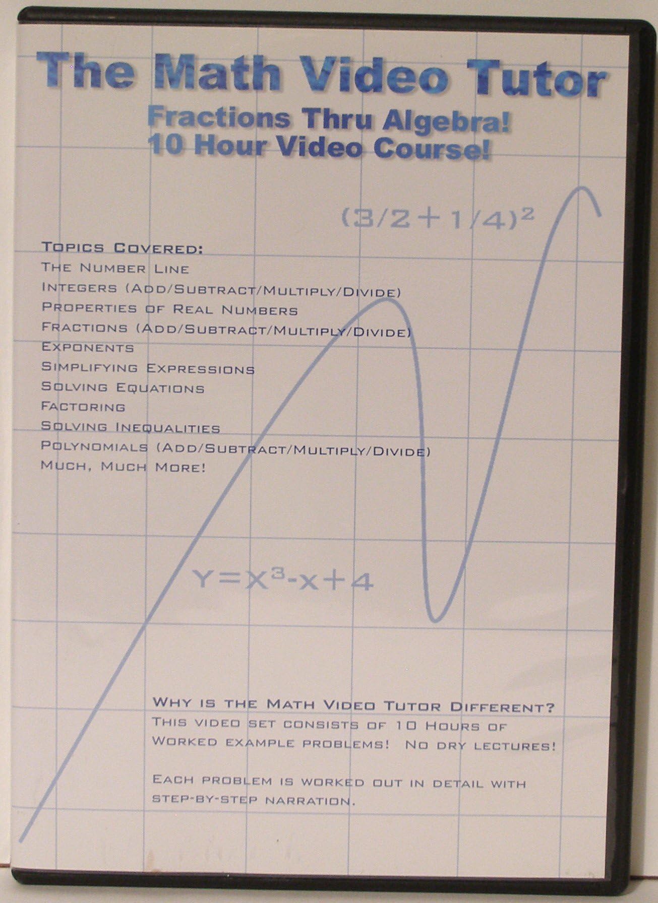 Math Video Tutor: Fractions Thru Algebra [DVD]