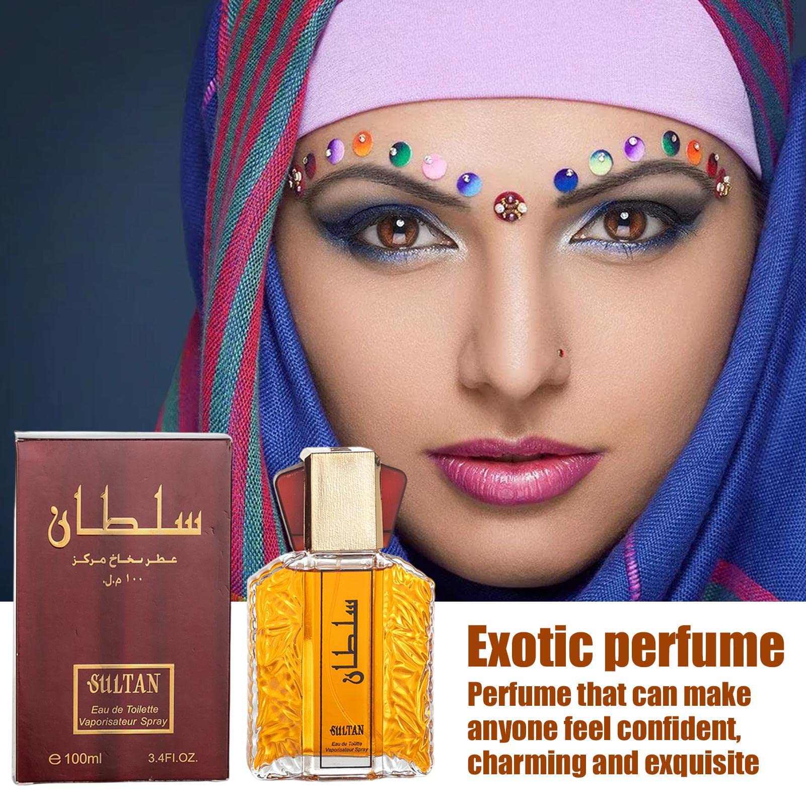 Profumo arabo | 3,4 fl. Spray profumo arabo Oz - Profumo esotico, profumo di olio a lunga durata, deodorante per ambienti, regalo profumato per San Valentino da viaggio Dous
