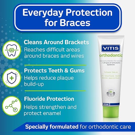 Vitis Orthodontic Pasta Dent 100 ml Manza