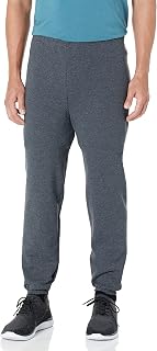 Jerzees Men's NuBlend Fleece Sweatpants - Relaxed Fit Elastic Bottom, 50/50 Cotton Poly Blend Comfort