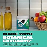 Vista 5 de Trampa para Moscas de la Fruta STEM: Atrapamoscas con Extractos Botánicos; 5.4 fl oz (Paquete de 1)