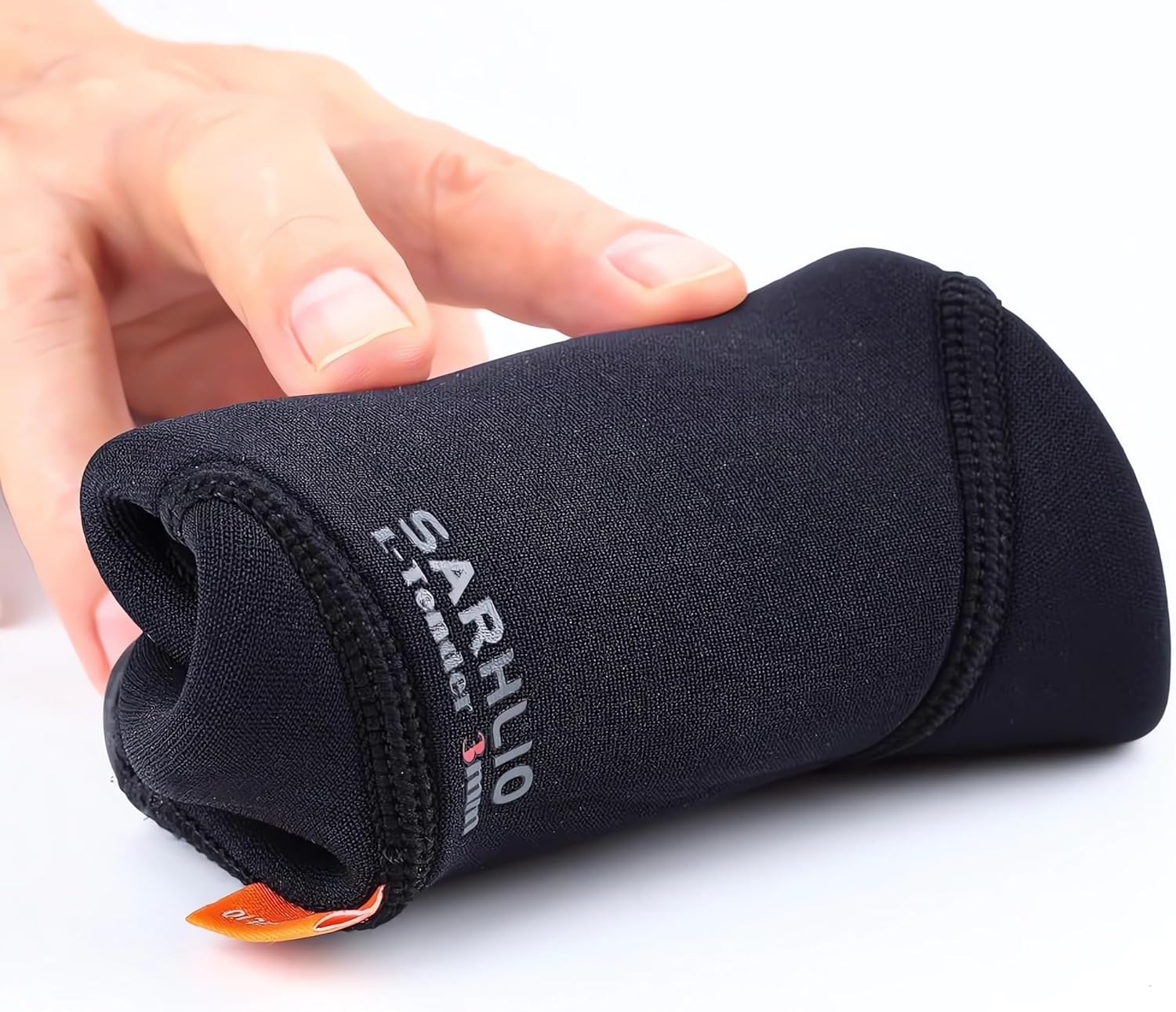 Neoprene Water Socks,3mm Diving Socks Anti-Slip Wetsuit Beach Booties for Outdoor Water Sports Diving Swimming - Image 2