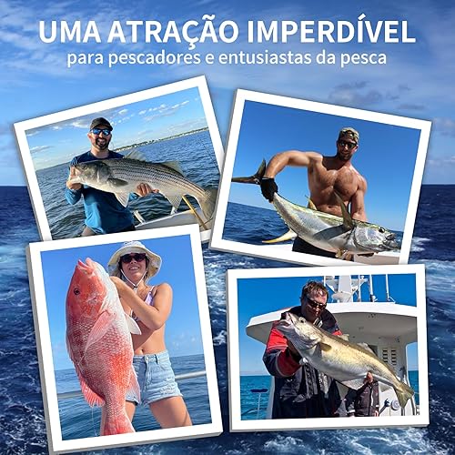 Miniatura 103 de TRUSCEND - Señuelos de pesca para agua dulce y salada, señuelo realista para trucha lubina, de hundimiento lento, regalos de pesca increíbles